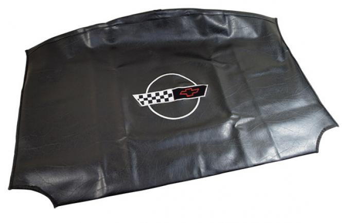 CA 1984-1996 Chevrolet Corvette Embroidered Top Bag Black with 91 96 Logo 41619