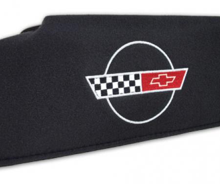 CA 1984-1996 Chevrolet Corvette Sunvisor Replacement RH Embroidered with Logo 40114