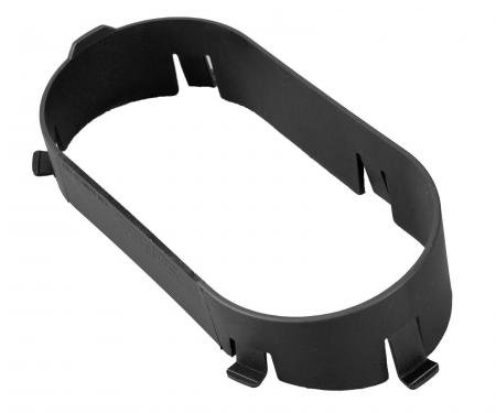 Corvette Shift Boot 6 Speed Lower Plastic Bezel, 2005-2013