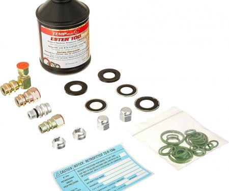 Corvette Air Conditioning Refrigerant Retrofit Kit, Convert 12 To R134A, 1963-1987
