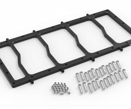NOS Dry Nitrous Plate for Sniper EFI Fabricated Race Series LS Intake Manifolds-Black 12536BNOS