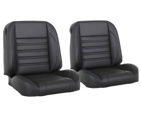 TMI Pro-Classic C1 Corvette Bucket Seats, Sport Pattern 47-9680