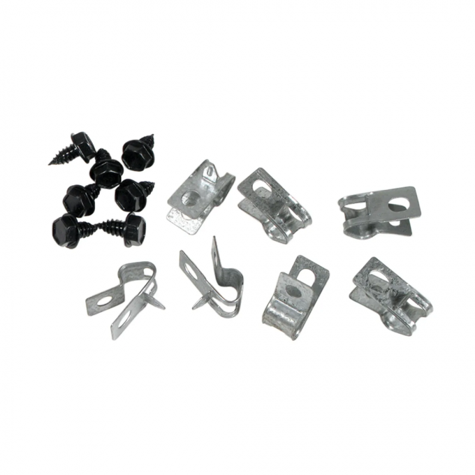 Corvette Fuel Line Clips, 14 Piece, 1969