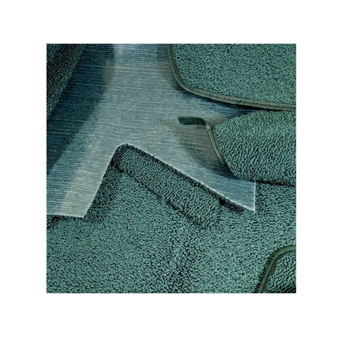 Corvette Carpet, Green Convertible               14, 1965-1966