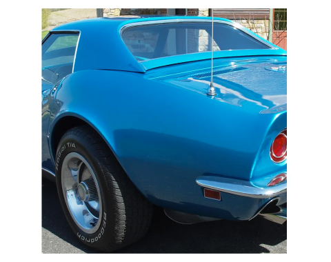 Corvette Rear Quarter Panel, Left without Se (Press Molded), 1968-1969