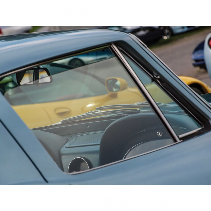 Corvette Door Glass, Tinted Convertible Right, 1963-1967