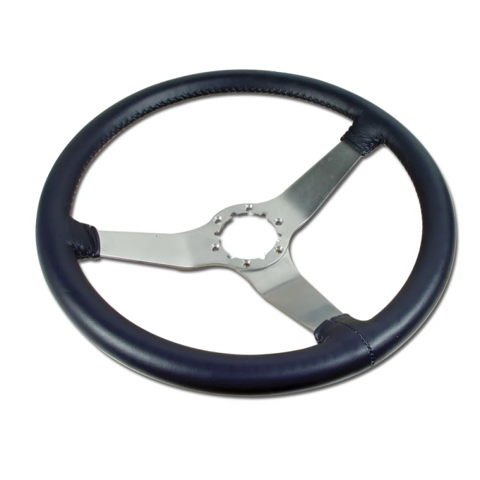 Corvette Steering Wheel, Dark Blue Reproduction Satin (48), 1978-1979