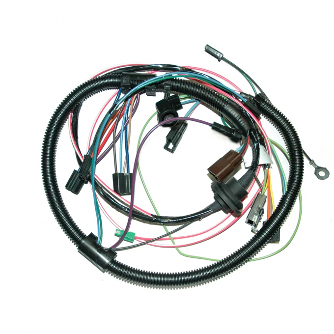 Corvette Harness, Air Conditioning with Heater Wiring, with Fan L82, 1979