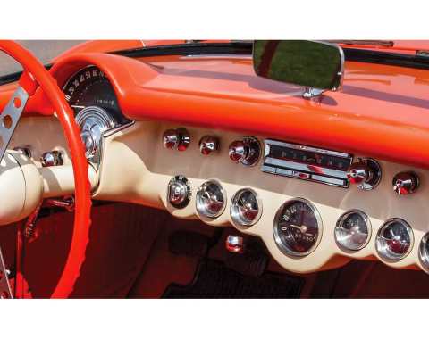 Corvette Instrument Lens Set, 1955-1957