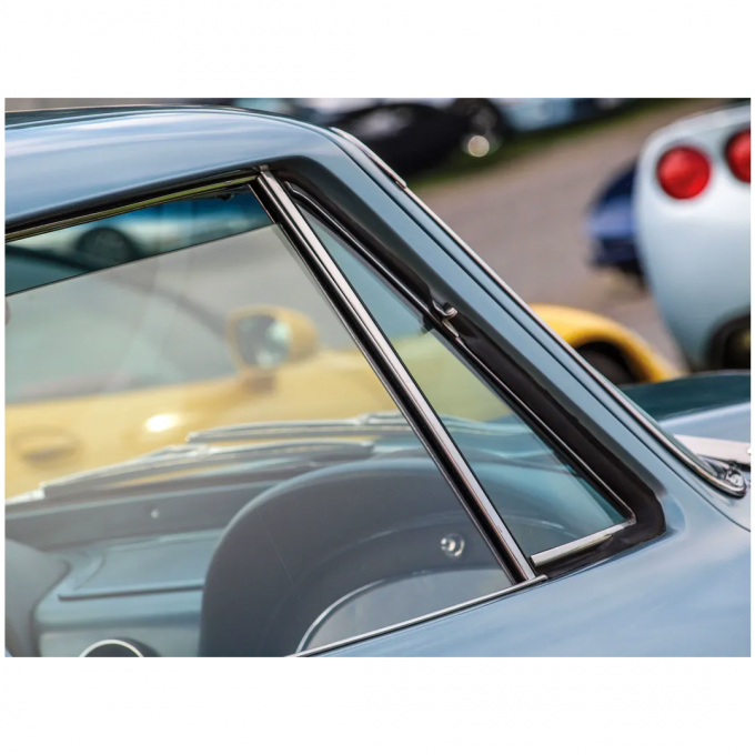 Corvette Vent Glass, Tinted Coupe Right, 1963-1967