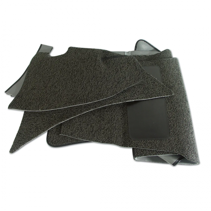 Corvette Carpet, Tuxedo, Olive Black (20), 1959-1960