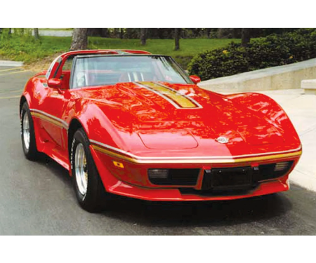Corvette Front Spoiler, American 1 Piece E-Zee Fit, 1973-1979