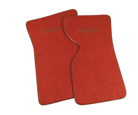 Corvette Mats, Dark Orange 80/20 (38), 1968