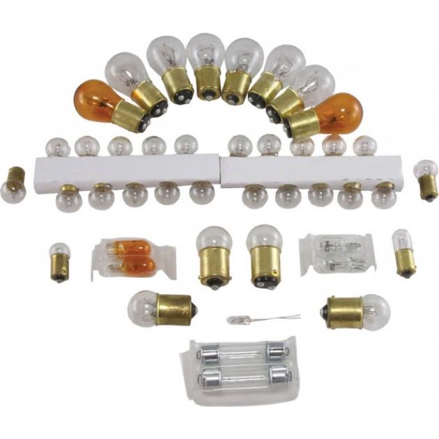 Corvette Light Bulb Kit, 42 Piece, 1968 Corvette Depot