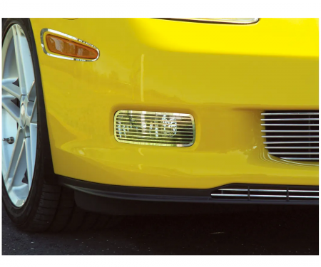 Corvette Driving Light Louvers - Ss - Z06, 2005-2010
