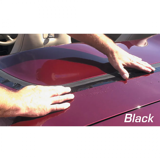 Corvette Deck Lid Protector, Softtop Black, 2005-2013