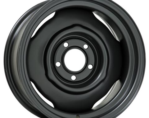 Wheel Vintiques 15x10 OE Chrysler Black 5x4.5" bolt 5.5" backspace 63-5012052A