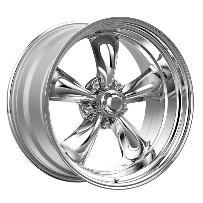 American Racing 17x9.5 VN515 Torq Thrust II Polished 5x4.75 bolt 5.56" back 309123