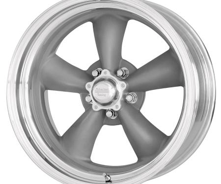 American Racing 14x6 VN215 Classic Torq Thrust II Gray/Machined 5x4.5 bolt 3.42" back 308102