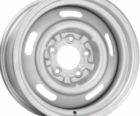 Wheel Vintiques 30 Series Corvette Rallye Silver Wheels, 15x8 30-583405