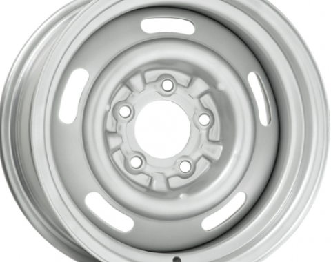 Wheel Vintiques 30 Series Corvette Rallye Silver Wheels, 15x8 30-583405