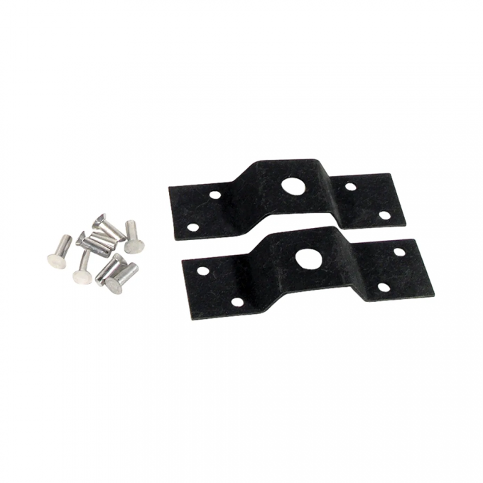 Corvette Nose Support Rod Bracket, with Rivets, 1958-1962