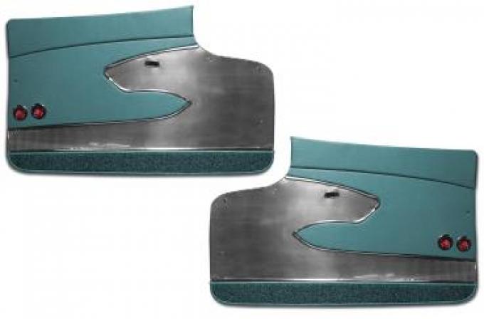 CA 1960 Chevrolet Corvette Door Panels Deluxe