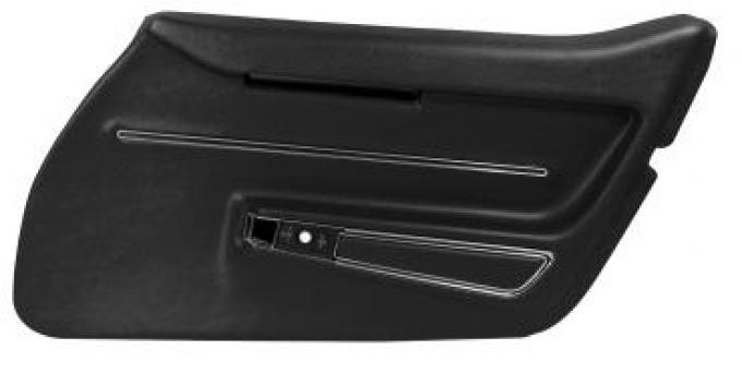 CA 1968 Chevrolet Corvette Door Panel with Trim RH