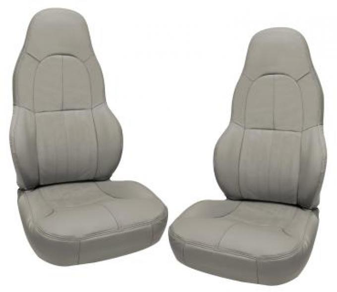 CA 1997-2004 Chevrolet Corvette Leather Seat Covers 100% Leather Standard