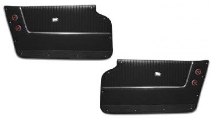 CA 1963-1964 Chevrolet Corvette Door Panels Coupe with Trim