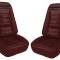 CA 1973-1974 Chevrolet Corvette Leather Seat Covers Leather/Vinyl Original