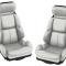 CA 1993 Chevrolet Corvette Mounted Leather Seat Covers Standard
