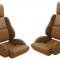 CA 1984-1988 Chevrolet Corvette Leather Seat Covers Sport