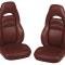 CA 1997-2004 Chevrolet Corvette Leather Seat Covers Sport
