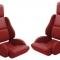 CA 1984-1988 Chevrolet Corvette Leather Seat Covers Sport