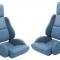 CA 1984-1988 Chevrolet Corvette Leather Seat Covers Sport
