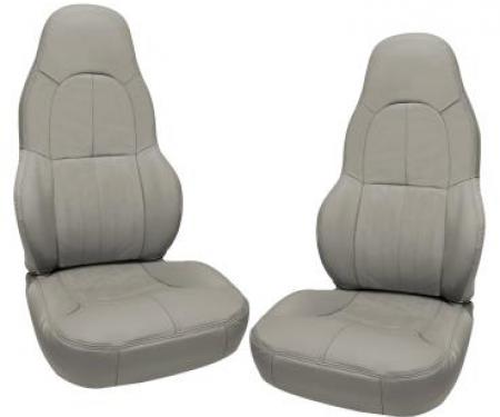 CA 1997-2004 Chevrolet Corvette Leather Seat Covers Standard