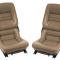 CA 1978-1982 Chevrolet Corvette Leather Like Seat Covers 4" Bolster