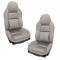 CA 1994-1996 Chevrolet Corvette Mounted Leather Seat Covers Standard