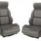 CA 1989-1992 Chevrolet Corvette Leather Like Seat Covers Standard