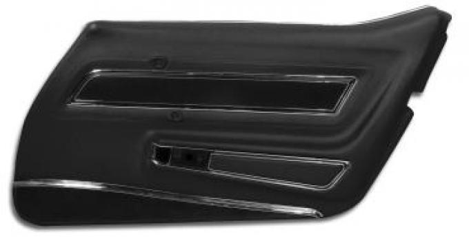 CA 1977 Chevrolet Corvette Door Panel Deluxe RH