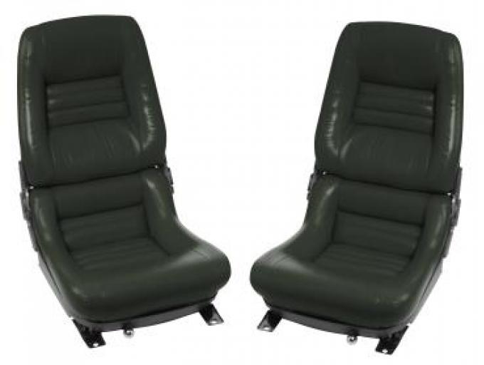 CA 1978-1982 Chevrolet Corvette Leather Like Seat Covers 4" Bolster