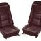 CA 1975 Chevrolet Corvette Leather Seat Covers Leather/Vinyl Original