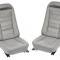 CA 1975 Chevrolet Corvette Leather Seat Covers Leather/Vinyl Original