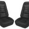 CA 1973-1974 Chevrolet Corvette Leather Seat Covers Leather/Vinyl Original