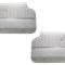 CA 1963-1964 Chevrolet Corvette Door Panels Coupe with Trim