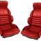 CA 1993 Chevrolet Corvette Leather Like Seat Covers Sport