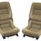 CA 1978-1982 Chevrolet Corvette Leather Like Seat Covers 4" Bolster