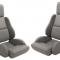 CA 1984-1988 Chevrolet Corvette Leather Seat Covers Sport