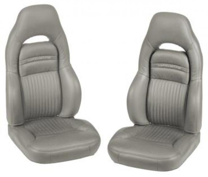 CA 1997-2004 Chevrolet Corvette Leather Seat Covers Sport